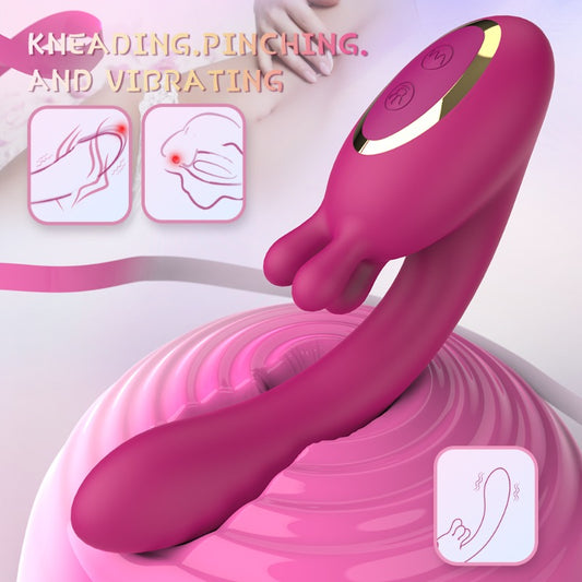 Moremorelove 9-Mode Thrusting & Vibrating Dildo – G-Spot & Clitoral Stimulator for Women