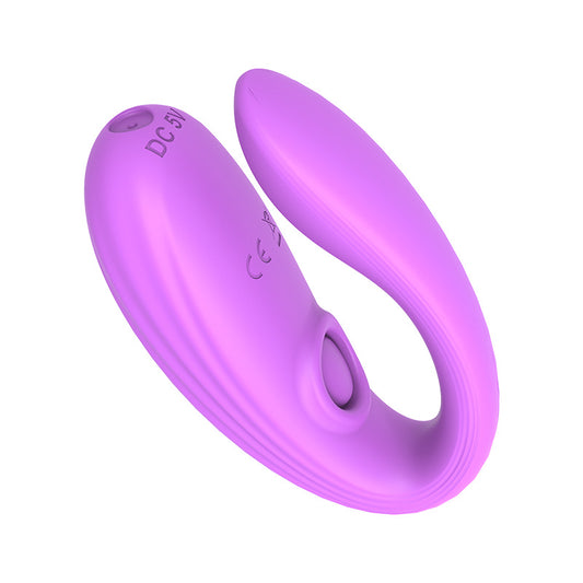 Moremorelove Remote-Controlled U  Vibrator – 10 Vibration Modes,  G-Spot Bullet, Dildo & Clitoral, Vaginal, Anal Stimulator for Women & Couples