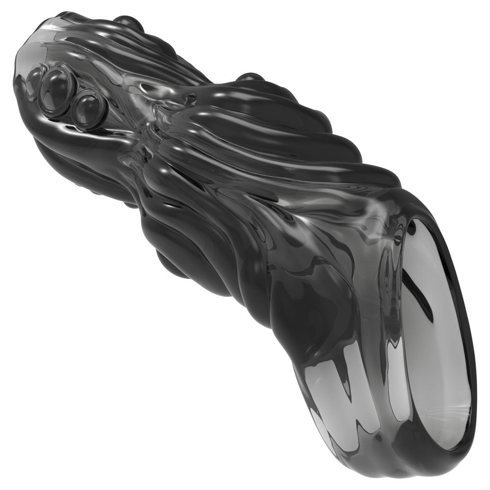 Manchon de pénis réutilisable de 2 couleurs avec gland exposé, manchon de pénis, anneau de pénis, agrandisseur de pénis ultra-doux pour couples, agrandisseur de pénis, jouets sexuels pour hommes 