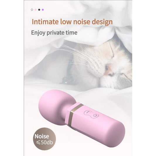 MoreMoreLove Mini AV Vibrator – 10 Powerful Vibration Modes, Long-Lasting Battery, Quiet Design, Portable & Discreet, Ultimate Pleasure for Female