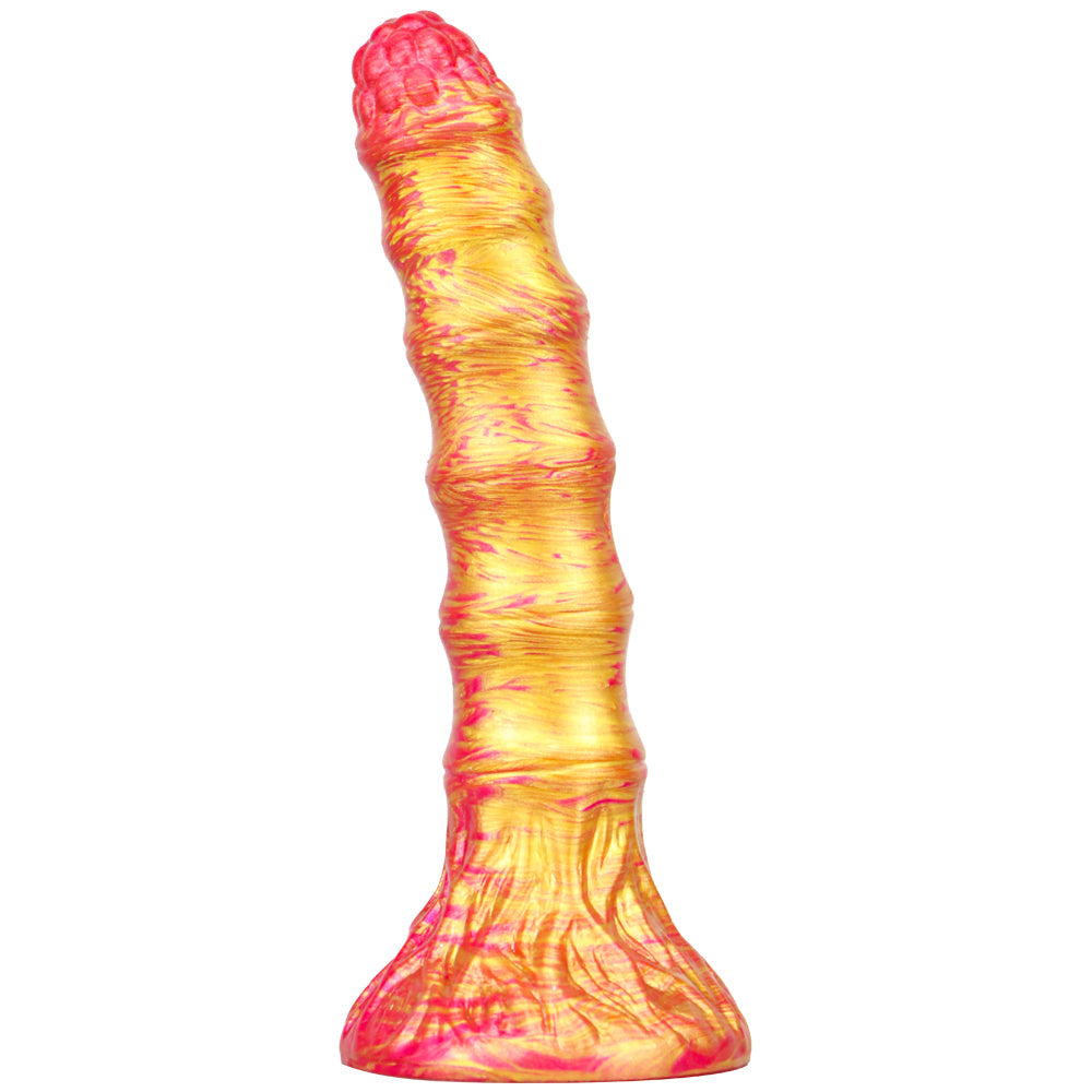 3 Colors Bamboo Shoot-shaped Silicone Dildo – Unique Butt Plug for Novel Pleasure