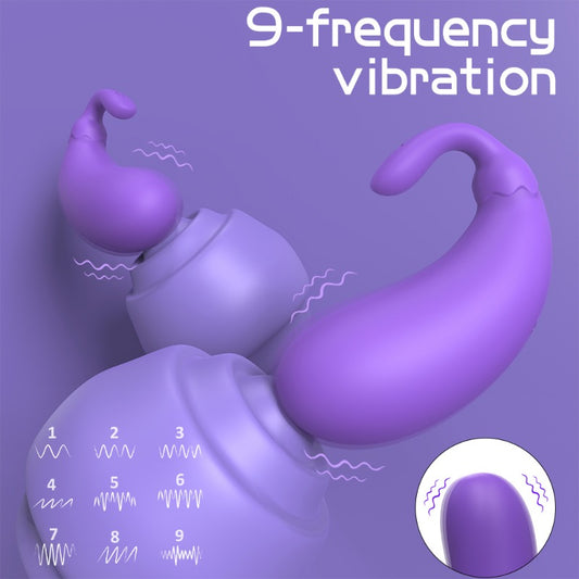 Moremorelove Eggplant-Shaped Remote Control Bullet Vibrator – Silent, Insertable & Discreet Wearable Sex Toy for Female Pleasure