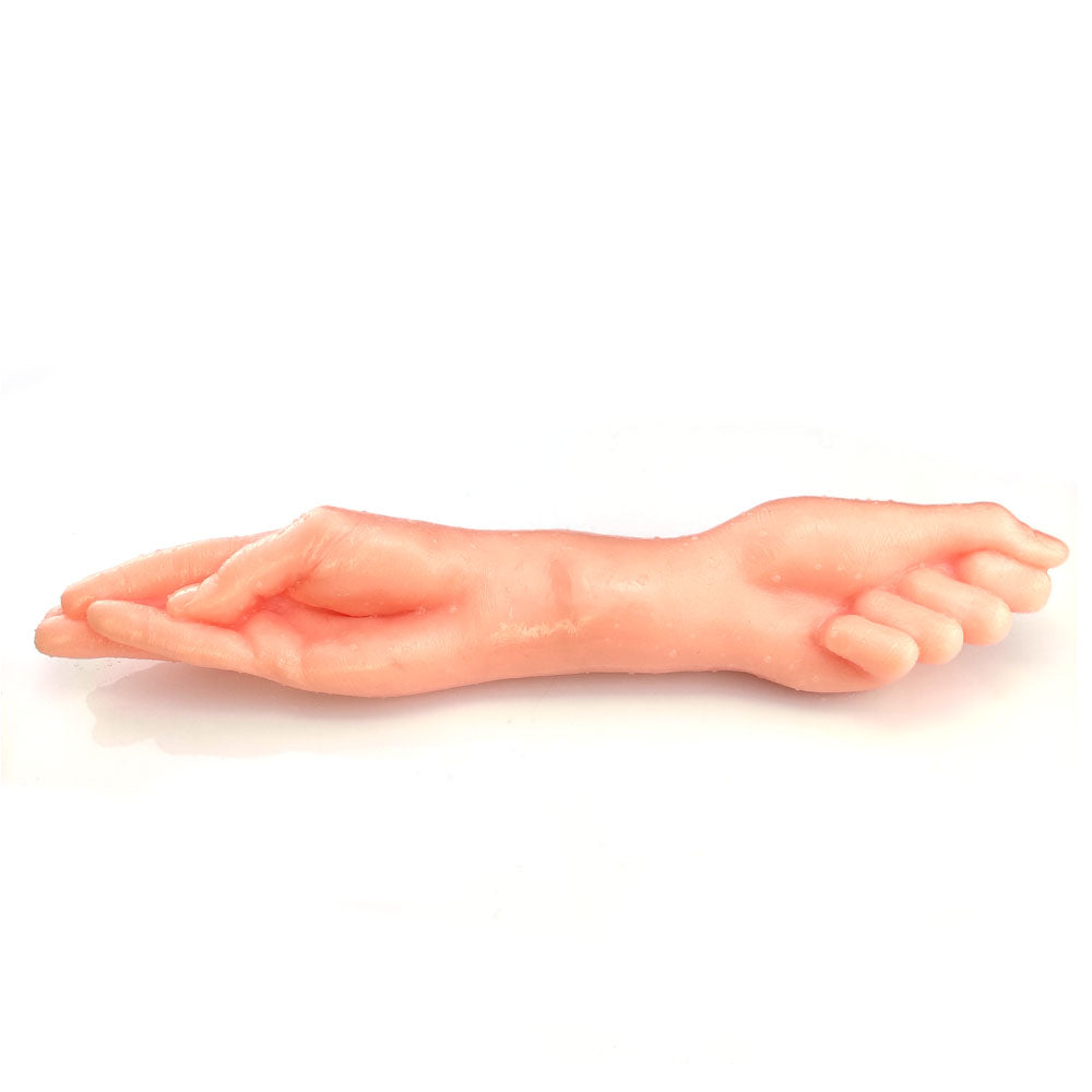Gode ​​en PVC bicolore en forme de main, jouet novateur pour adultes, gode en forme de poing 