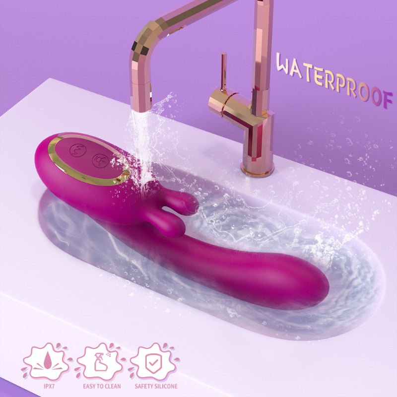 Moremorelove 9-Mode Thrusting & Vibrating Dildo – G-Spot & Clitoral Stimulator for Women