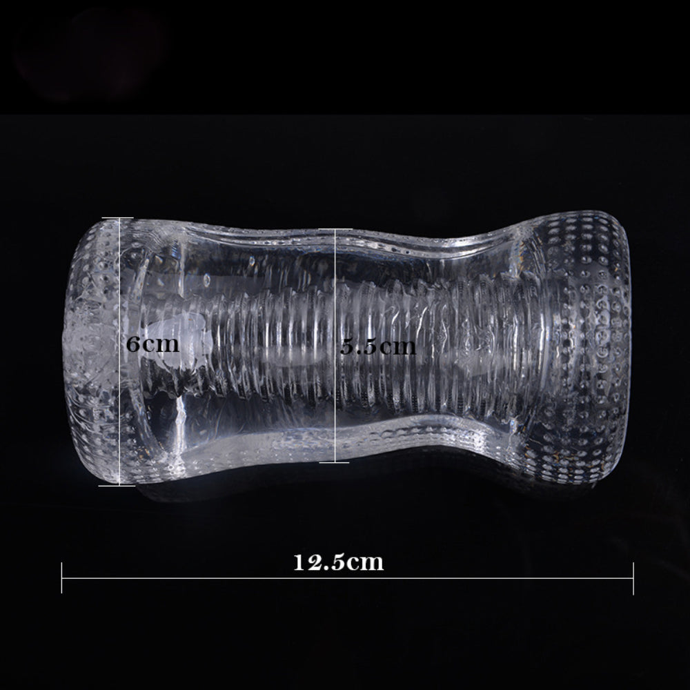 TPE Material Pocket Male Masturbator - Designed to Enhance Sexual Stamina, Realistic Feel for Intense Pleasure