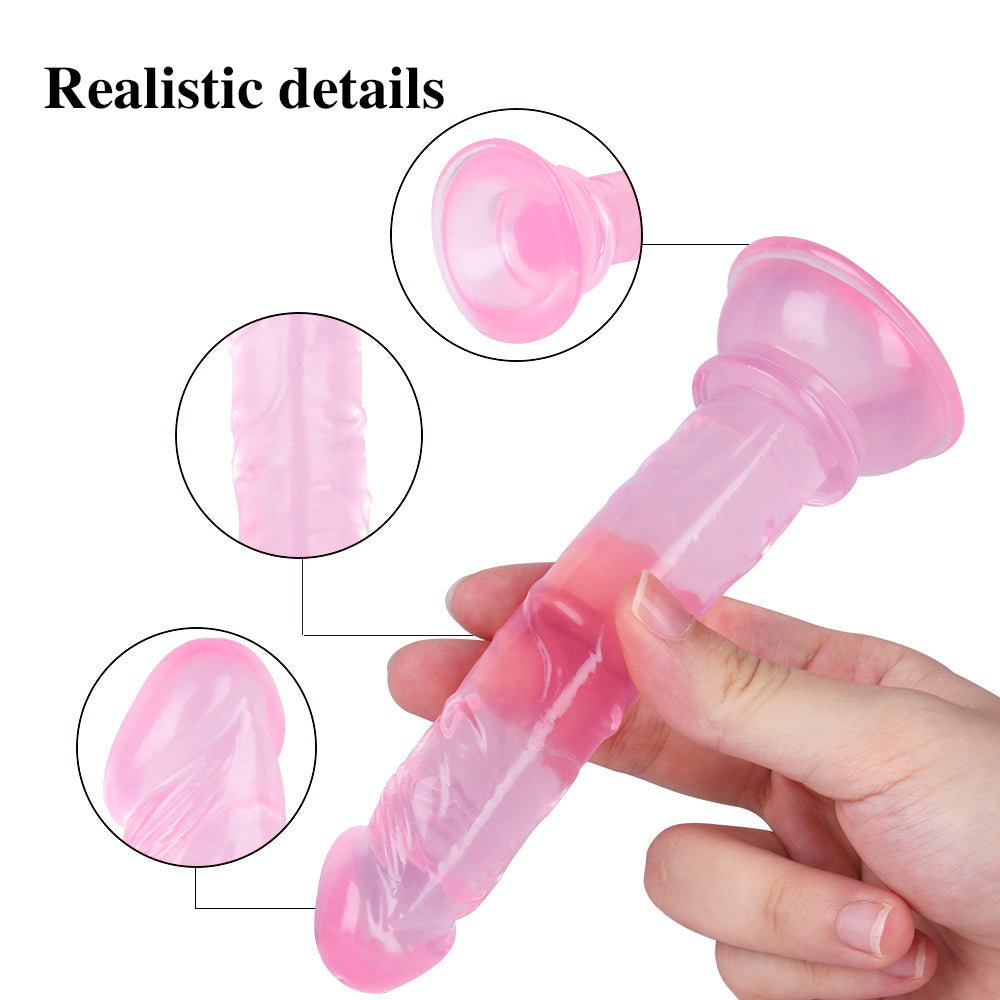 4 Colors TPE Dual-Use Dildo & Anal Plug – Soft, Comfortable for Easy Climax
