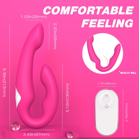 Moremorelove Wearable Dual G-Spot Vibrator – Remote-Controlled Toy for Women & Couples