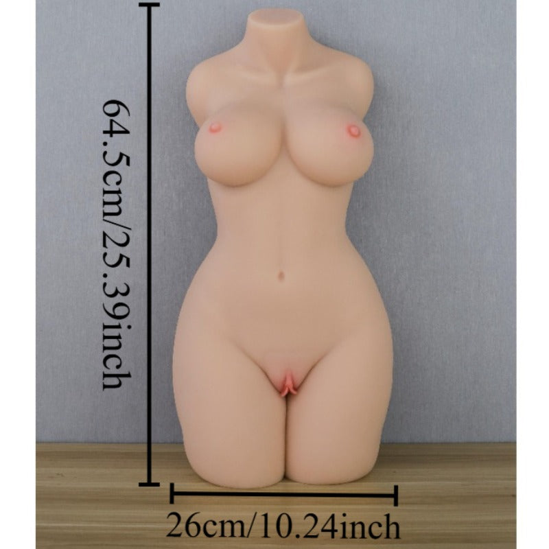 Moremorelove Life-Size Male Masturbator – Big Ass & Lifelike TPE Torso with Legs