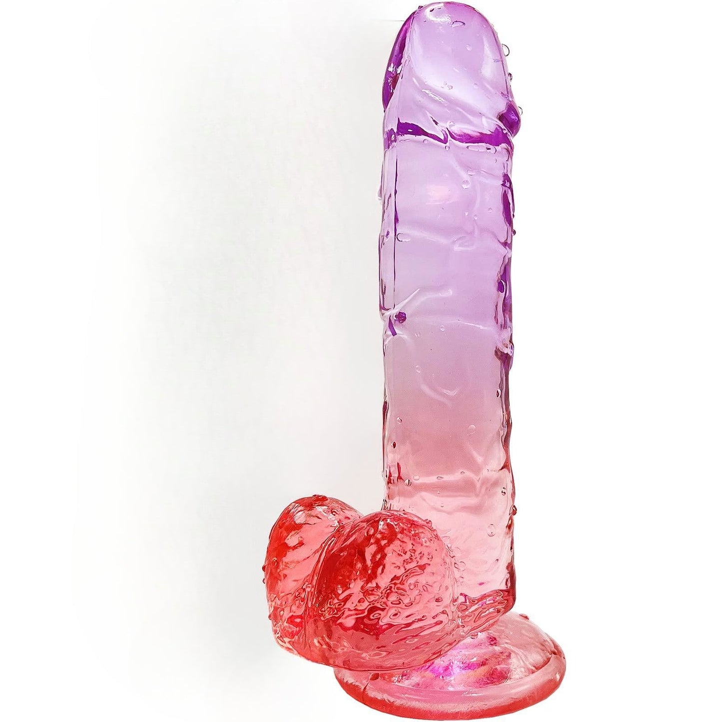 Moremorelove 2 Mixed Colors TPE Material Dildo – Soft & Comfortable Adult Toy for Easy Climax Experience