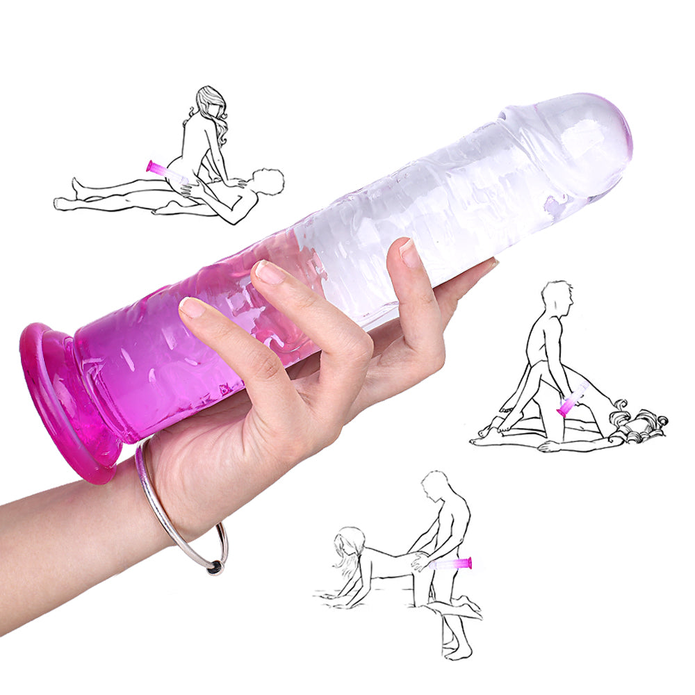5 Colors TPE Mixed Colors Dildo - Soft, Comfortable Adult Pleasure Toy for Easy Climax, Premium Design for Enhanced Sensation